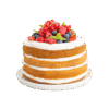 Four-layer fruit cake